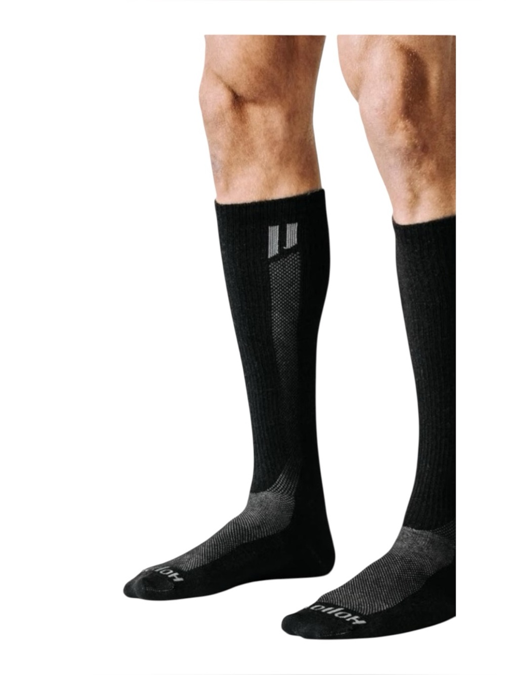 New HOLLOW Alpaca Compression Socks SZ Large Wide Calf